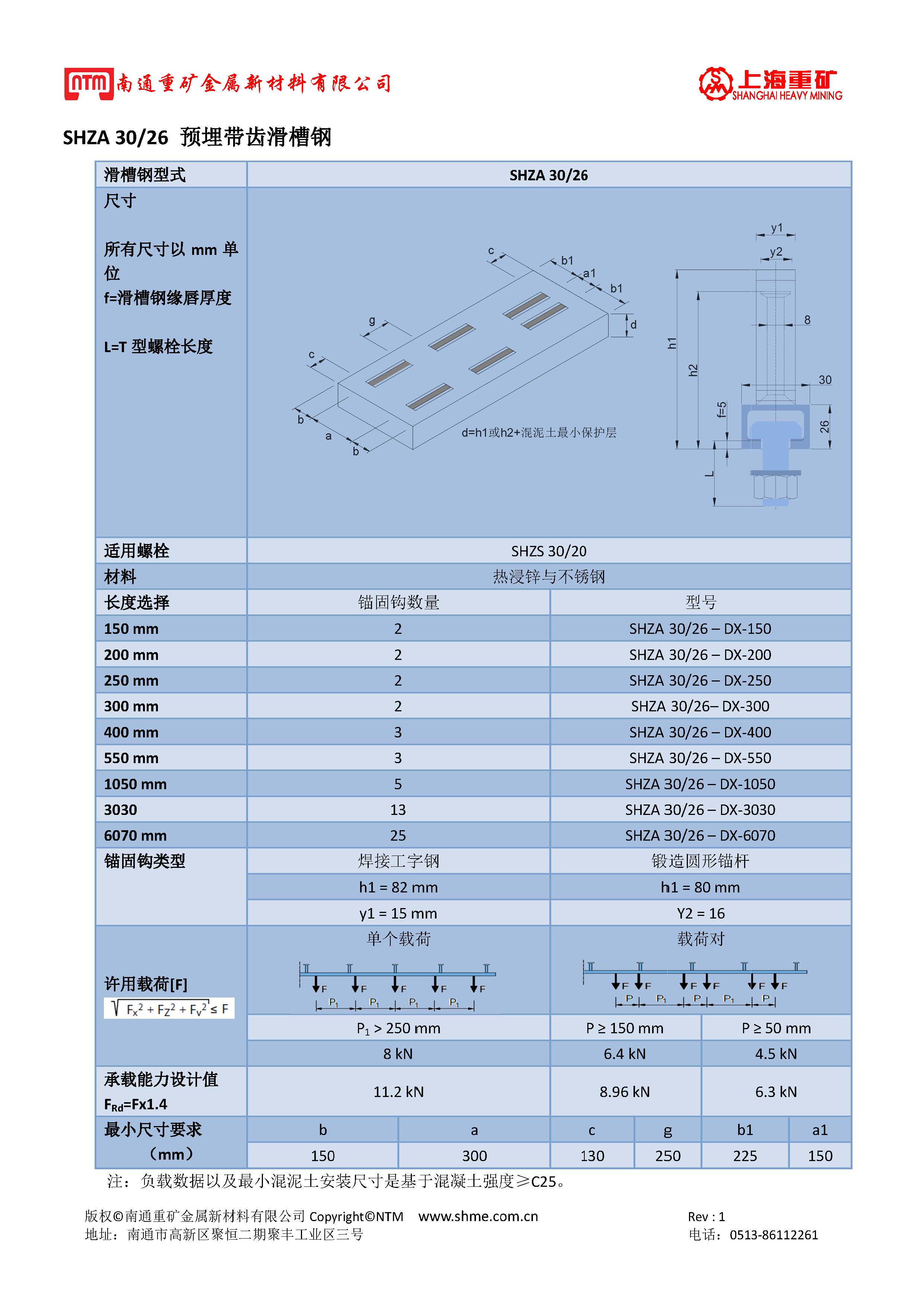 预埋槽钢